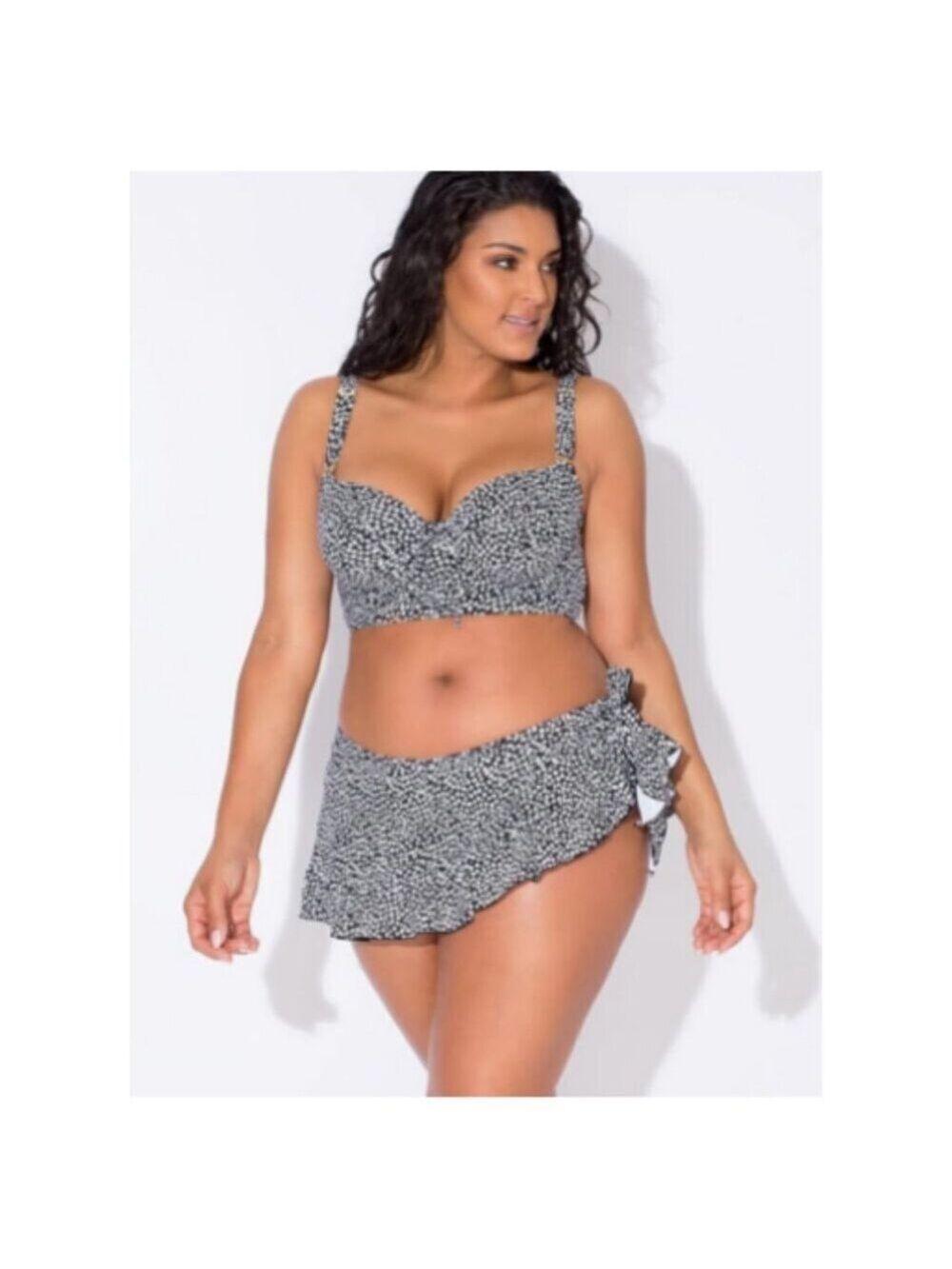 Smart & Sexy Women's Long Lined Underwire Bikini Top Various Sizes